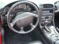 Black 2001 Chevrolet Corvette Convertible Dashboard