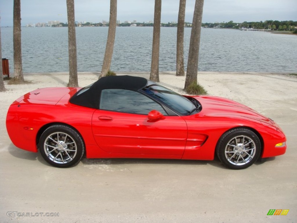 Torch Red 2001 Chevrolet Corvette Convertible Exterior Photo #90439557