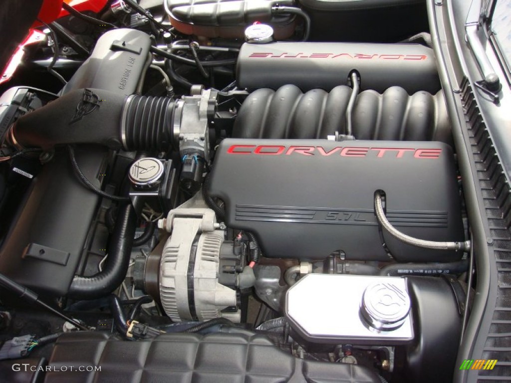 2001 Chevrolet Corvette Convertible Engine Photos