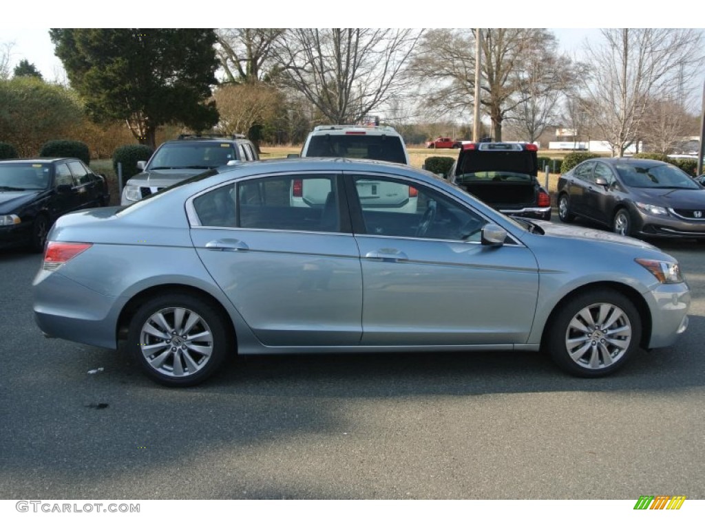 2011 Accord EX-L Sedan - Celestial Blue Metallic / Black photo #6
