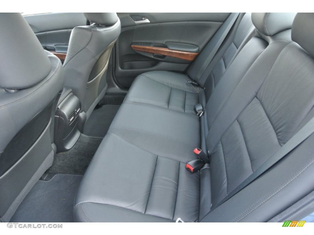 2011 Accord EX-L Sedan - Celestial Blue Metallic / Black photo #18