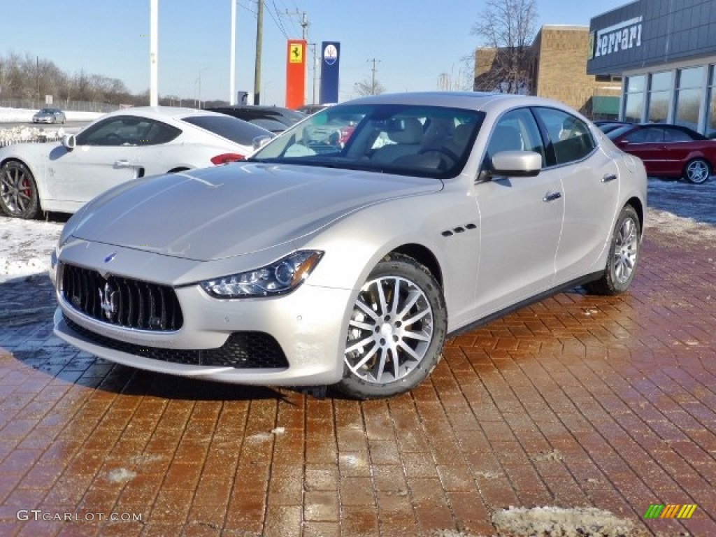 2014 Ghibli S Q4 - Grigio Metallo (Grey Metallic) / Sabbia photo #1