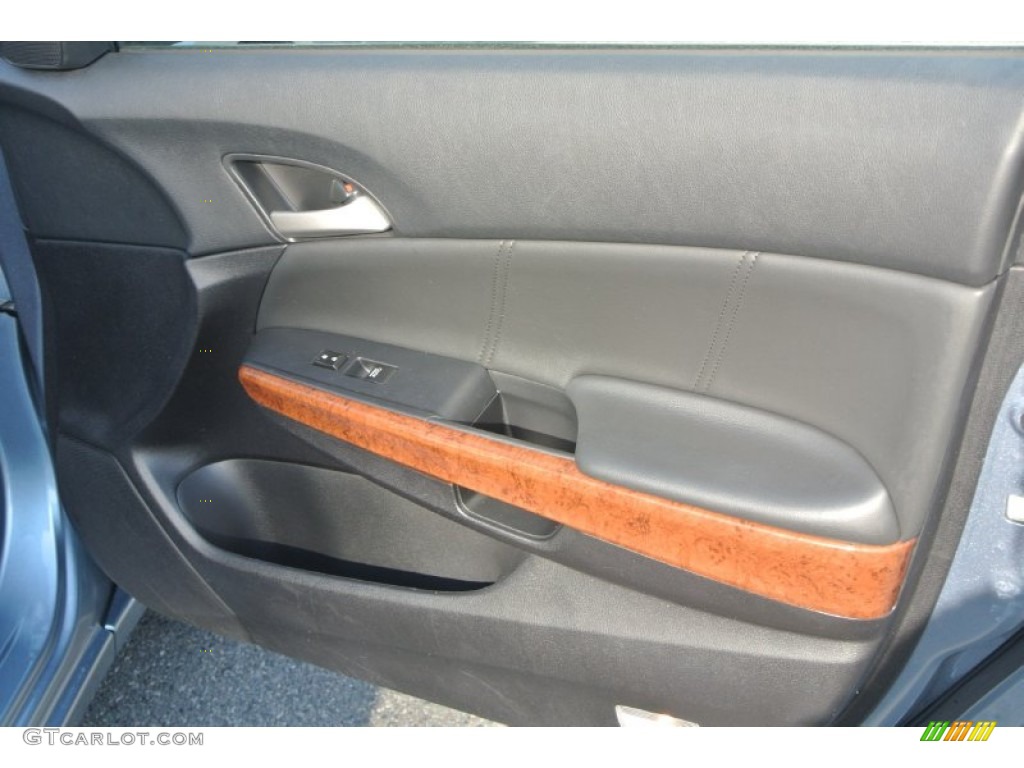 2011 Accord EX-L Sedan - Celestial Blue Metallic / Black photo #22