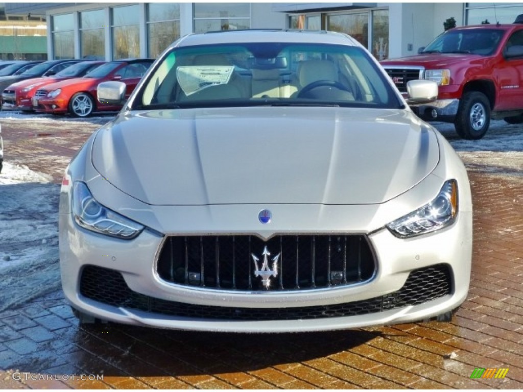 2014 Ghibli S Q4 - Grigio Metallo (Grey Metallic) / Sabbia photo #2