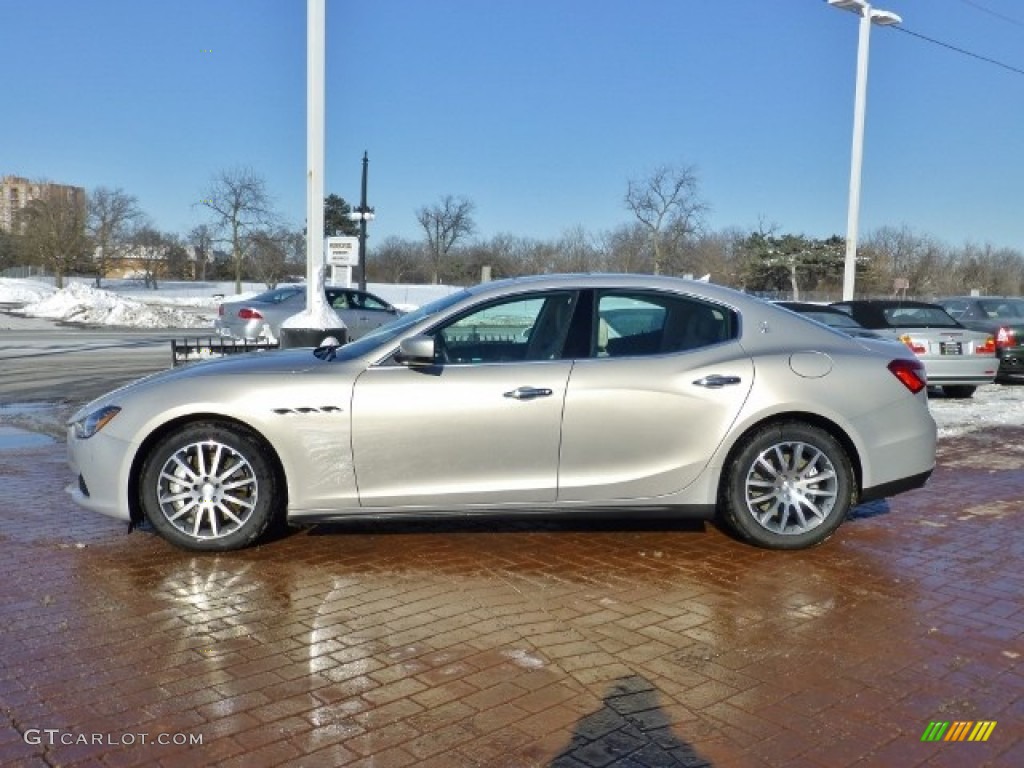 2014 Ghibli S Q4 - Grigio Metallo (Grey Metallic) / Sabbia photo #3