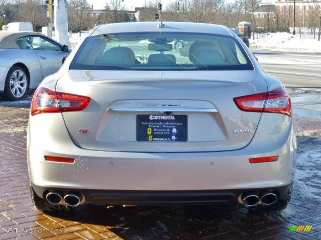 2014 Ghibli S Q4 - Grigio Metallo (Grey Metallic) / Sabbia photo #5
