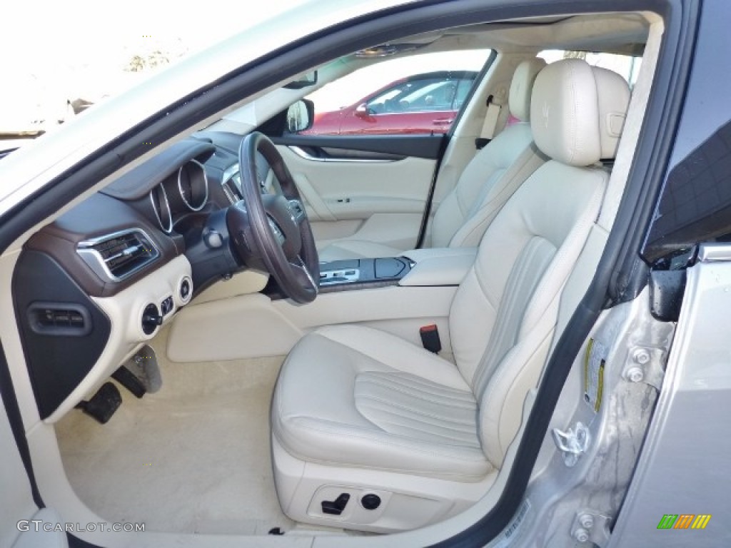 2014 Ghibli S Q4 - Grigio Metallo (Grey Metallic) / Sabbia photo #8
