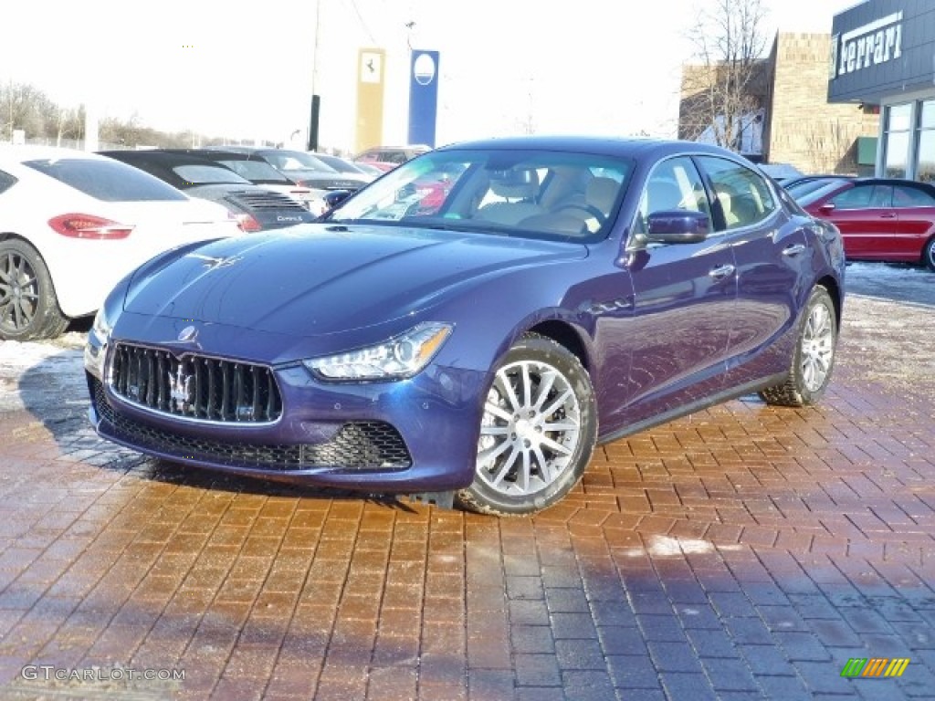 Blu Emozione (Blue) Maserati Ghibli