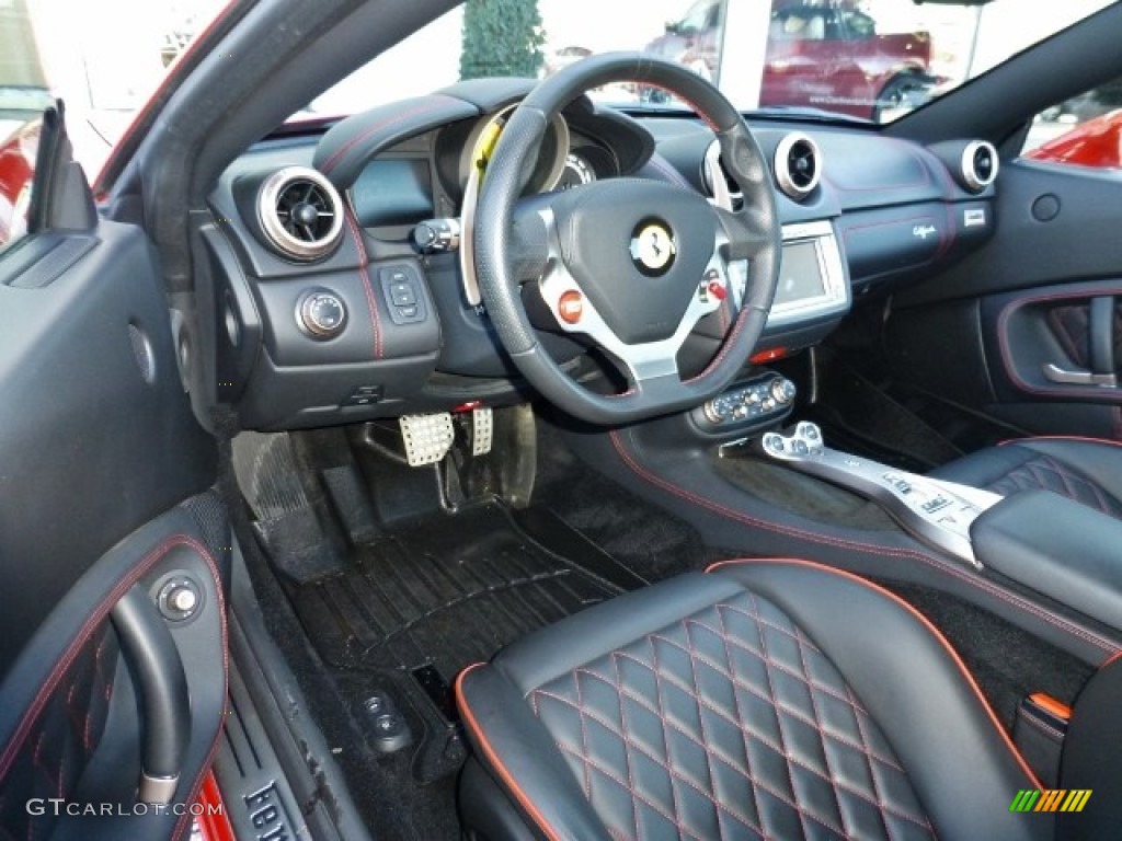 Nero Interior 2010 Ferrari California Standard California Model Photo #90440811
