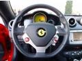 2010 Ferrari California Nero Interior Steering Wheel Photo