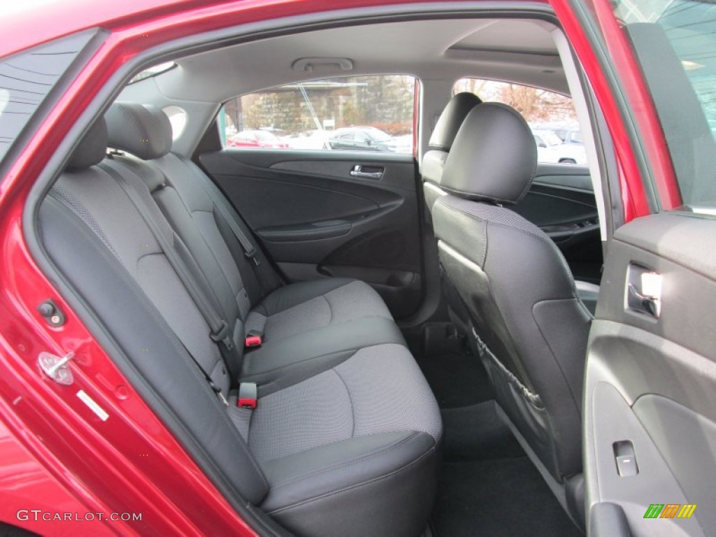 2011 Sonata Limited - Venetian Red / Black photo #18