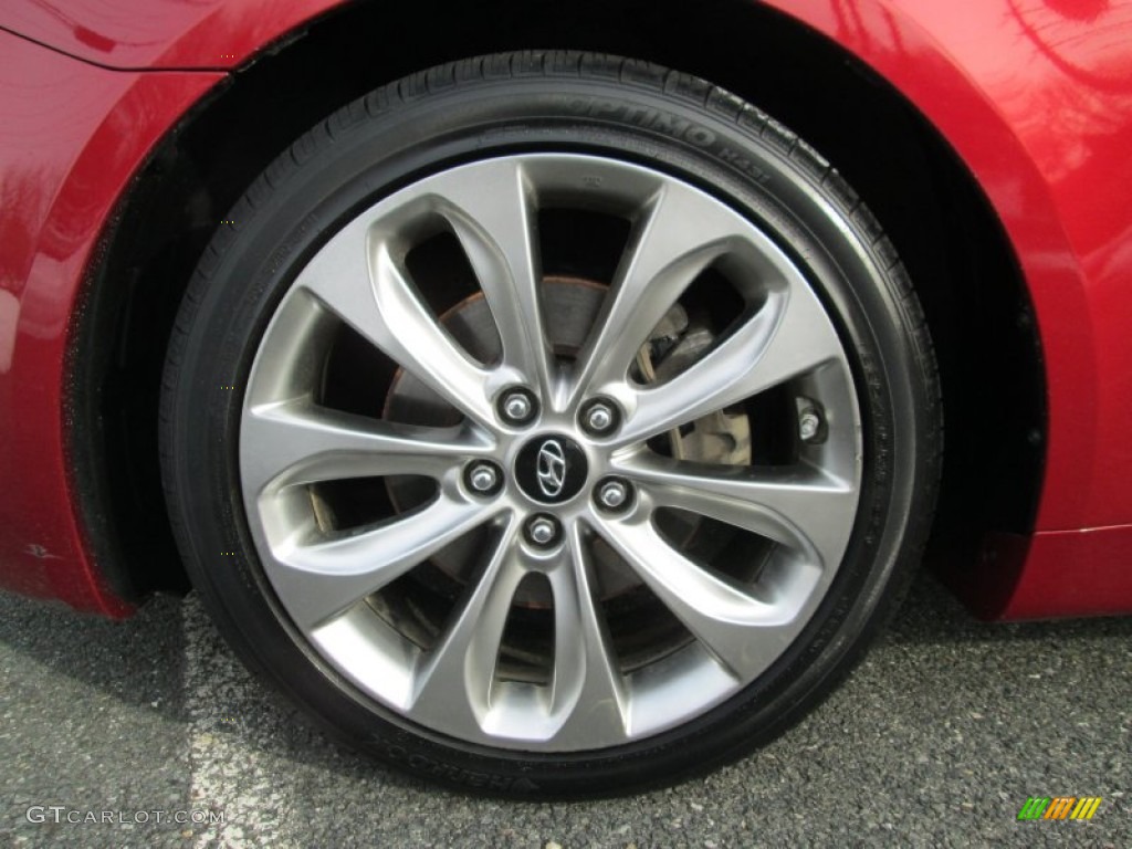 2011 Sonata Limited - Venetian Red / Black photo #22