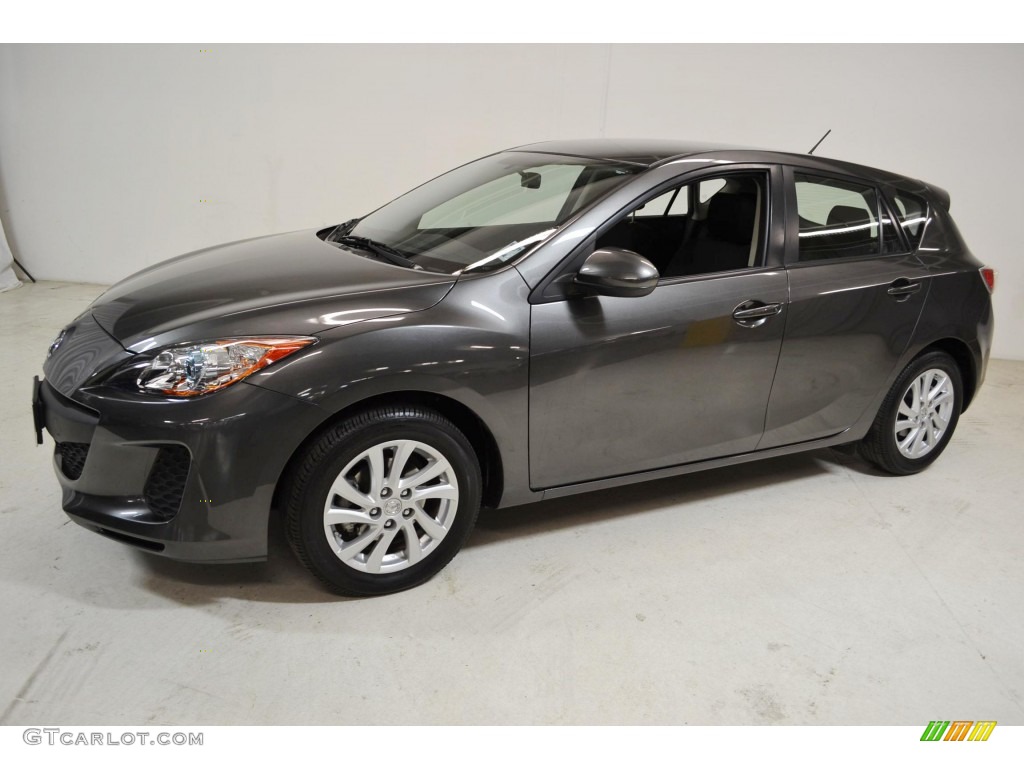 Graphite Mica 2012 Mazda MAZDA3 i Touring 5 Door Exterior Photo #90443016