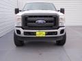 Oxford White - F250 Super Duty XL Crew Cab 4x4 Photo No. 8