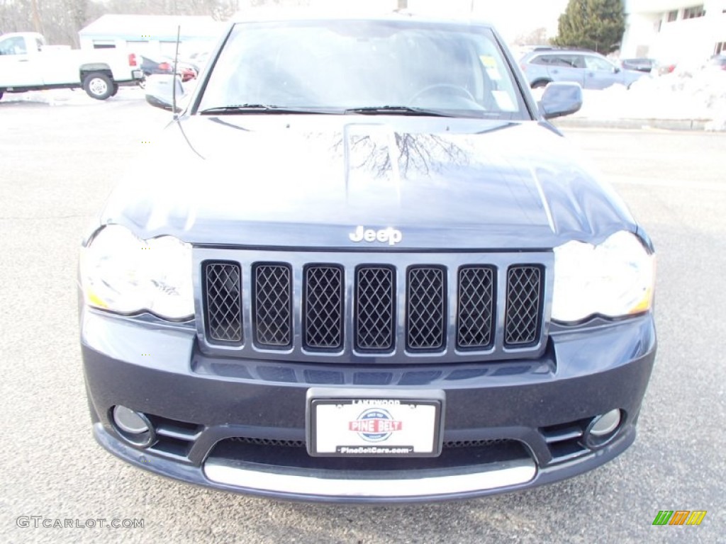 2008 Grand Cherokee SRT8 4x4 - Modern Blue Pearl / Dark Slate Gray photo #2