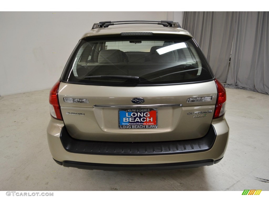 2008 Outback 2.5i Wagon - Harvest Gold Metallic / Warm Ivory photo #6