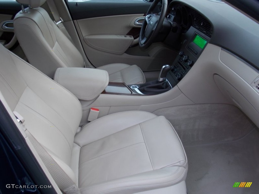 2011 9-5 Turbo4 Premium Sedan - Fjord Blue Metallic / Parchment photo #7