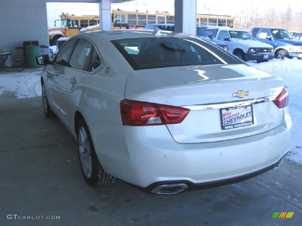 2014 Impala LTZ - White Diamond Tricoat / Jet Black photo #3