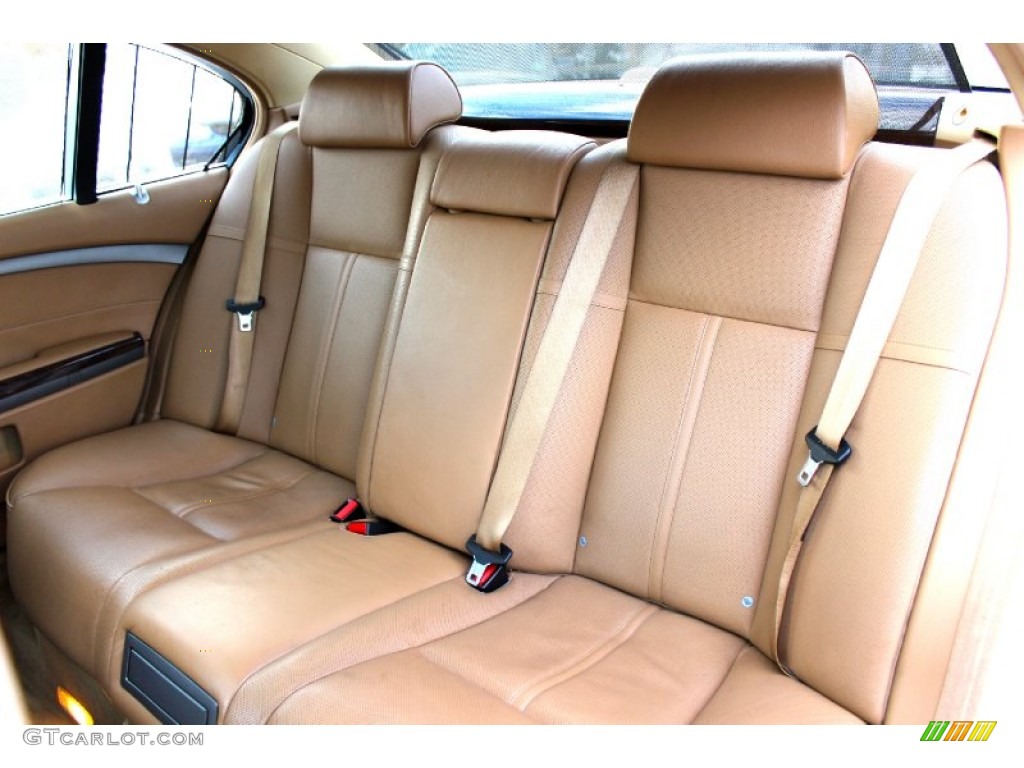2008 7 Series 750Li Sedan - Alpine White / Rust Brown photo #9
