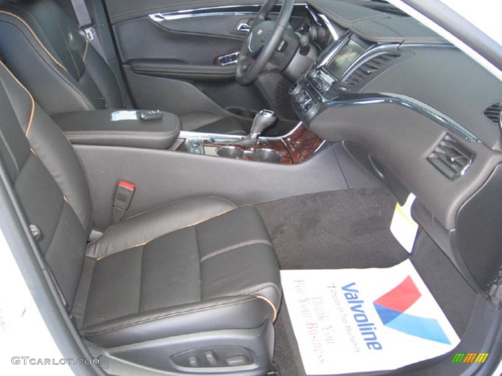 2014 Impala LTZ - White Diamond Tricoat / Jet Black photo #12