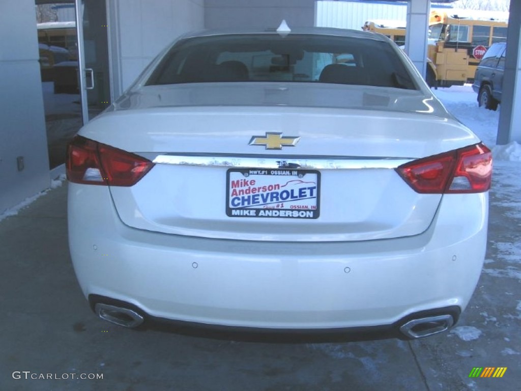2014 Impala LTZ - White Diamond Tricoat / Jet Black photo #18