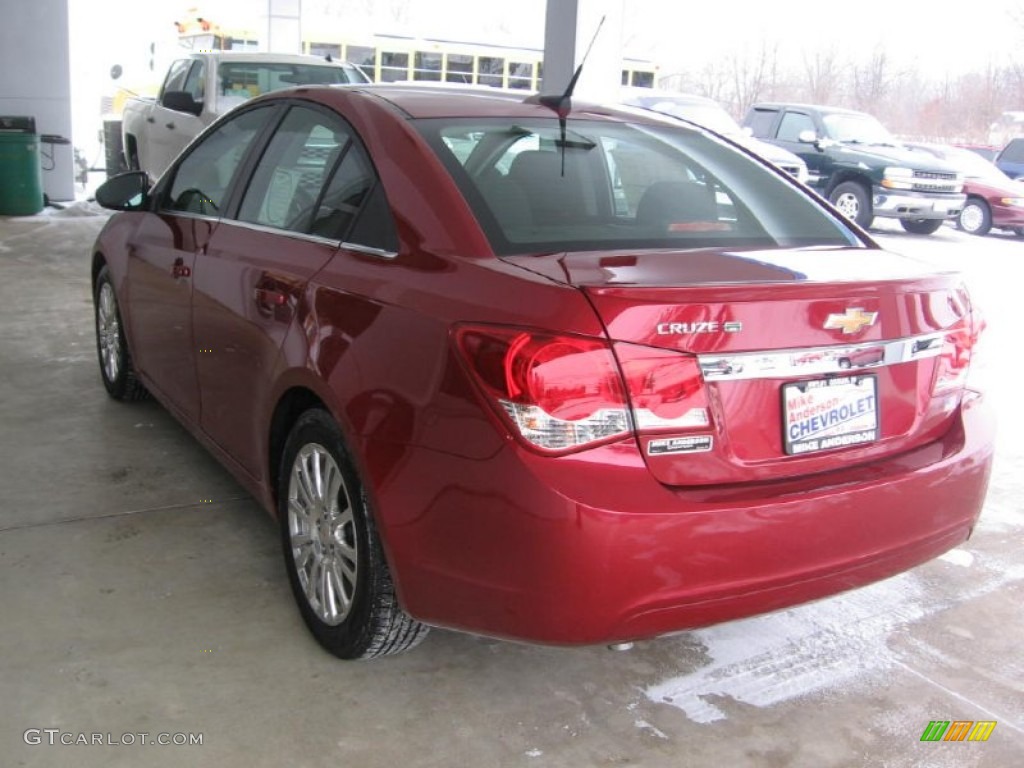 2014 Cruze Eco - Crystal Red Tintcoat / Jet Black photo #7
