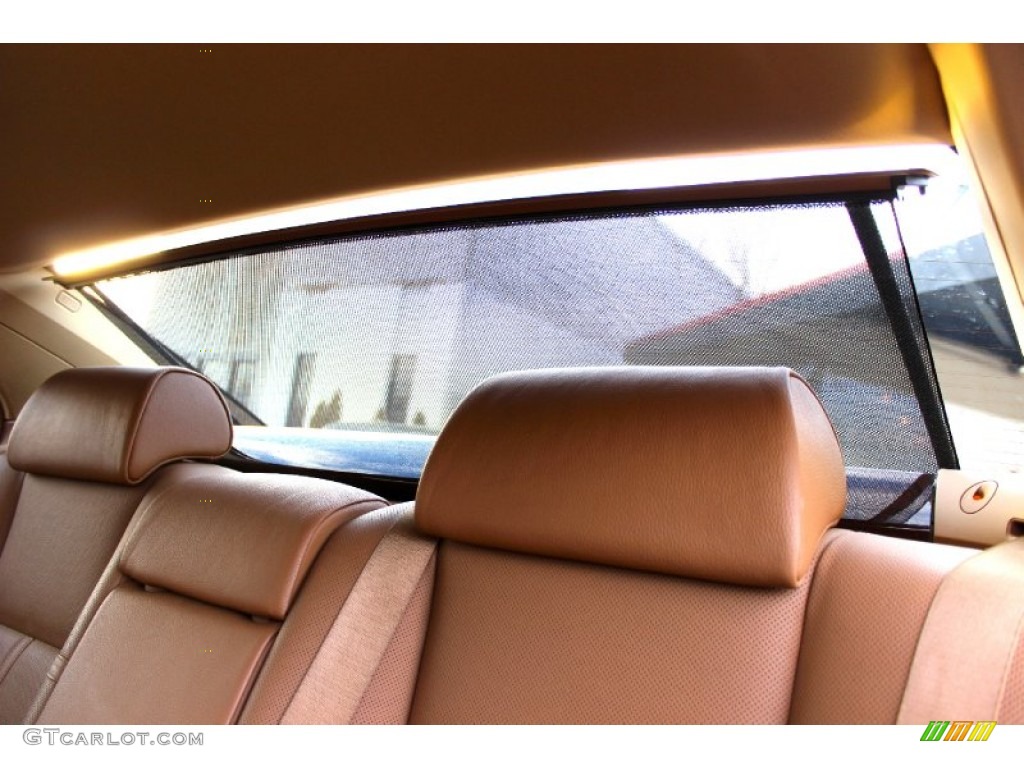 2008 7 Series 750Li Sedan - Alpine White / Rust Brown photo #28