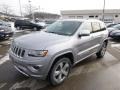 2014 Billet Silver Metallic Jeep Grand Cherokee Overland 4x4  photo #2