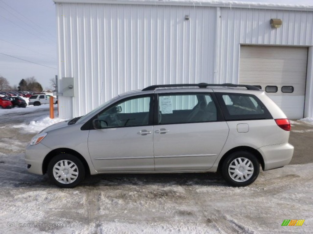 2005 Sienna CE - Silver Shadow Pearl / Stone photo #1