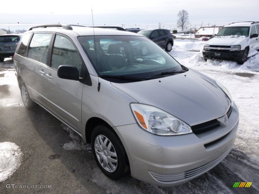 2005 Sienna CE - Silver Shadow Pearl / Stone photo #4