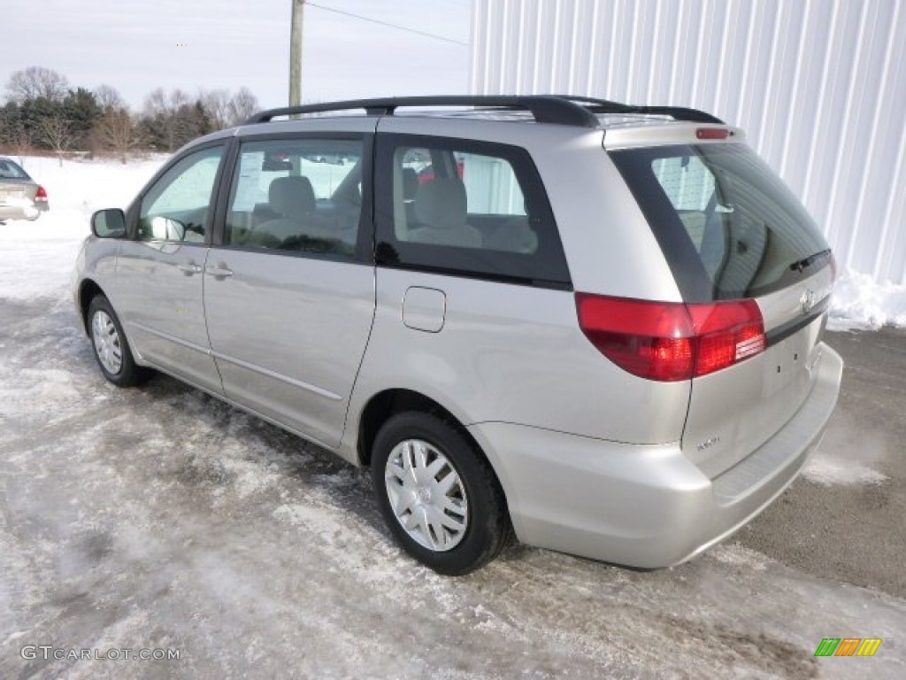 2005 Sienna CE - Silver Shadow Pearl / Stone photo #6