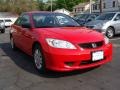 Rallye Red - Civic LX Coupe Photo No. 3