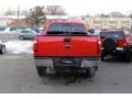 2011 Vermillion Red Ford F250 Super Duty Lariat SuperCab 4x4  photo #6