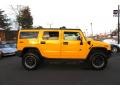 2003 Yellow Hummer H2 SUV  photo #10