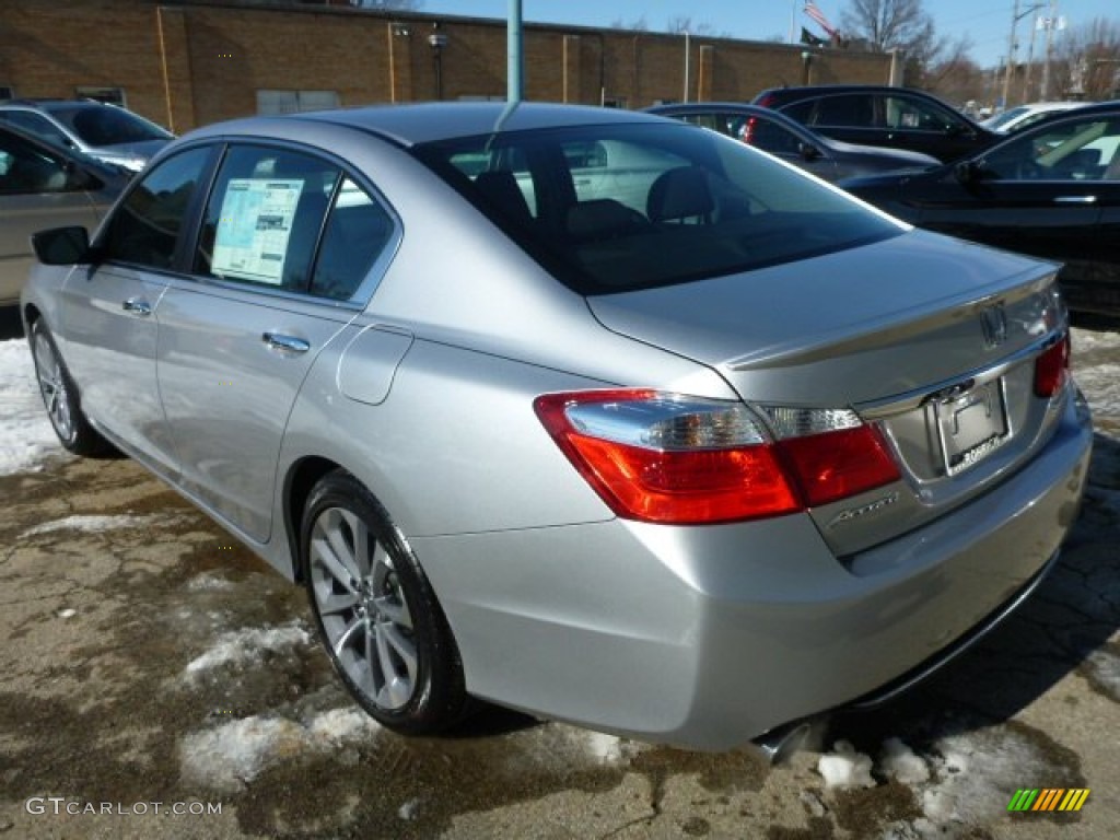 2014 Accord Sport Sedan - Alabaster Silver Metallic / Black photo #3