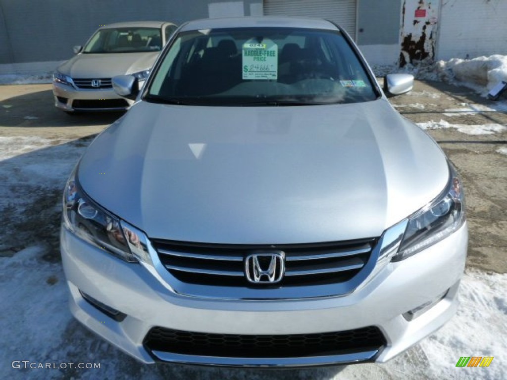 2014 Accord Sport Sedan - Alabaster Silver Metallic / Black photo #8