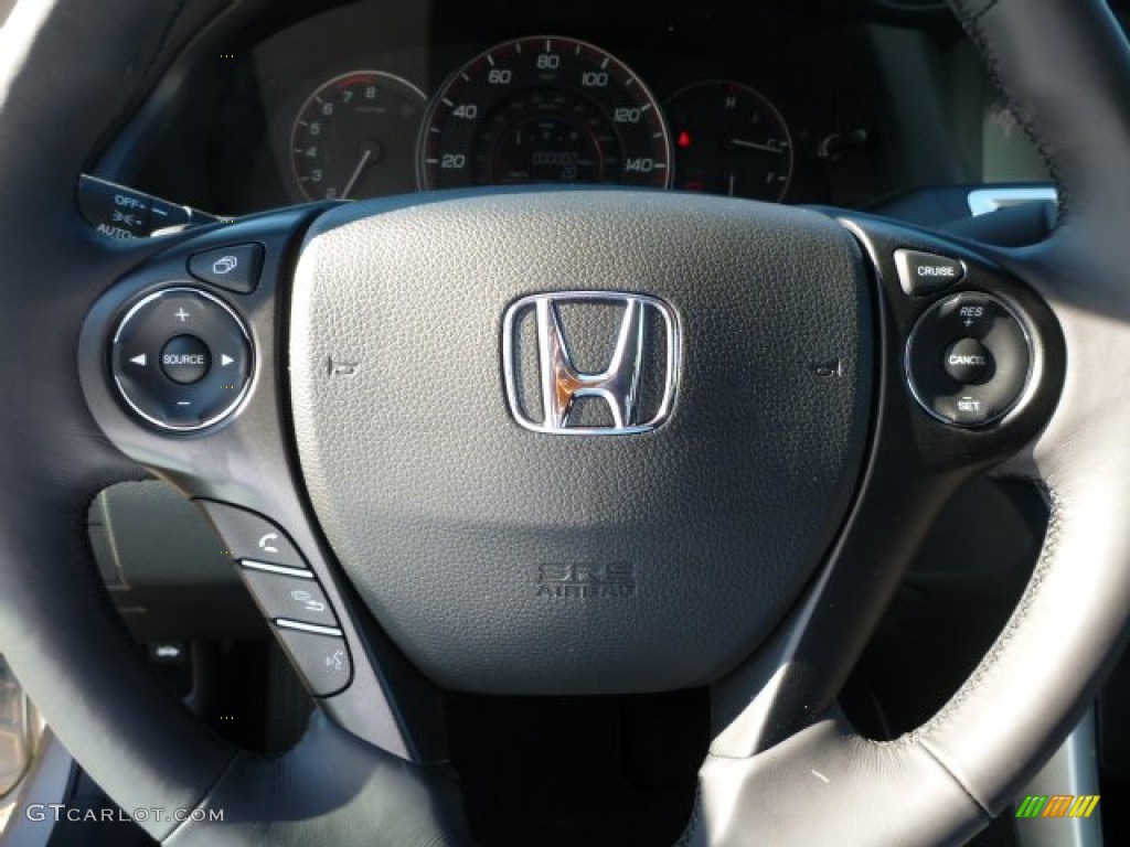 2014 Accord Sport Sedan - Alabaster Silver Metallic / Black photo #15