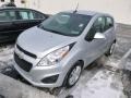 2013 Silver Ice Chevrolet Spark LS  photo #3