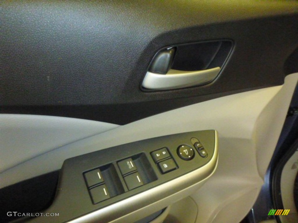 2014 CR-V EX-L AWD - Twilight Blue Metallic / Gray photo #12