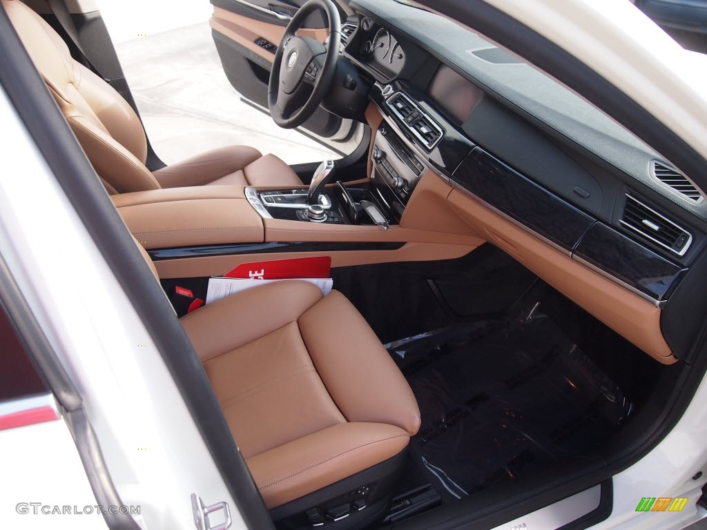 2011 7 Series 750i Sedan - Alpine White / Saddle/Black Nappa Leather photo #24