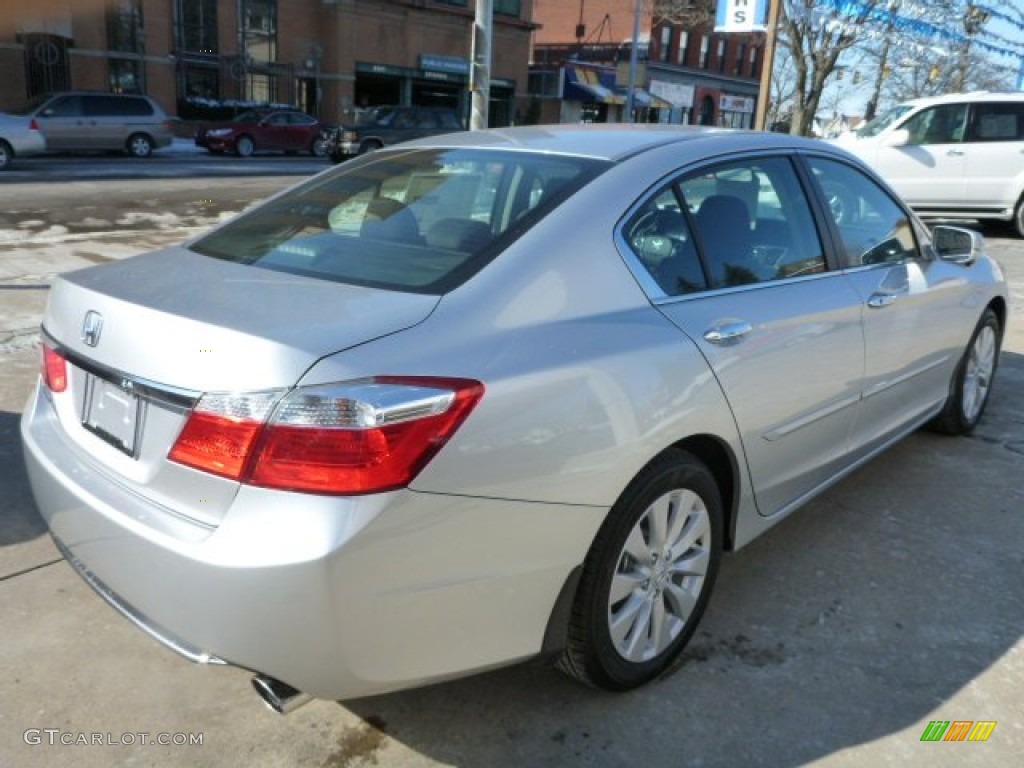 2014 Accord EX Sedan - Alabaster Silver Metallic / Black photo #5