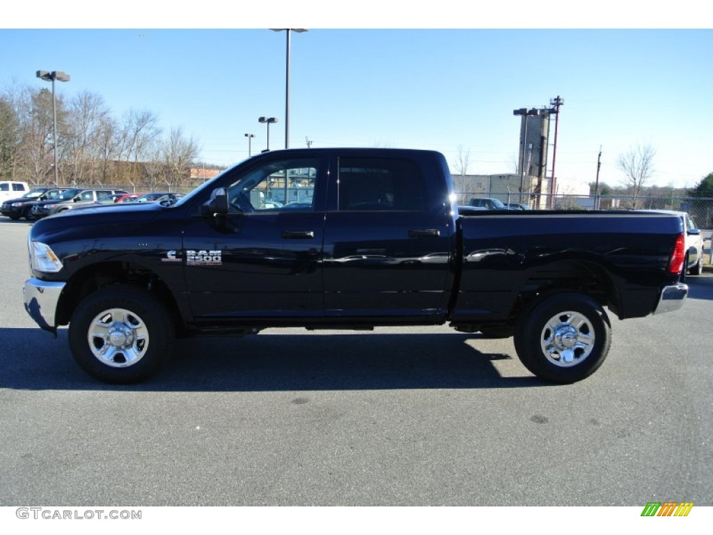 2014 2500 Tradesman Crew Cab 4x4 - True Blue Pearl Coat / Black/Diesel Gray photo #3