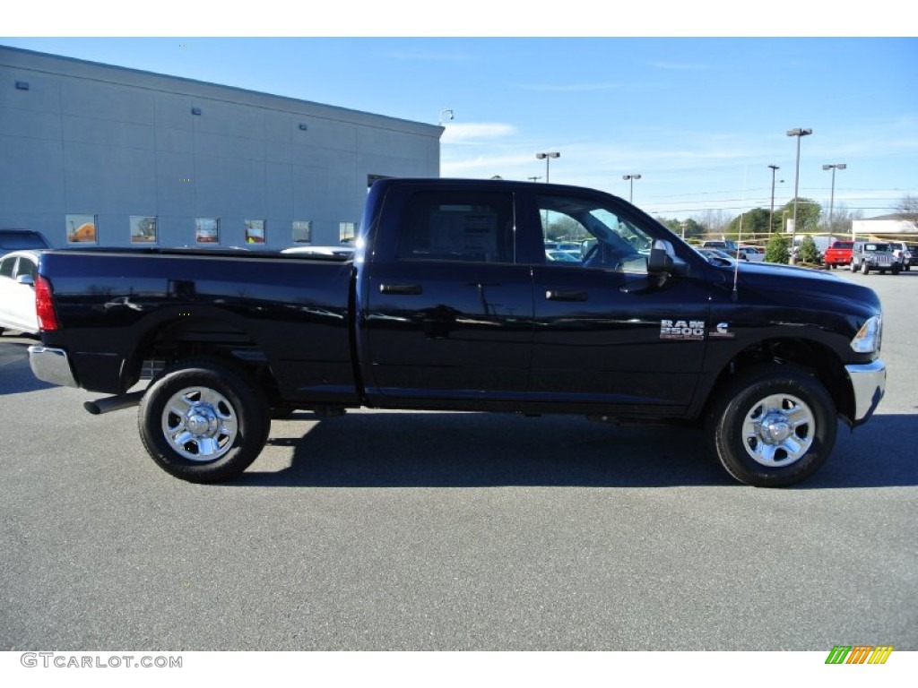 2014 2500 Tradesman Crew Cab 4x4 - True Blue Pearl Coat / Black/Diesel Gray photo #6