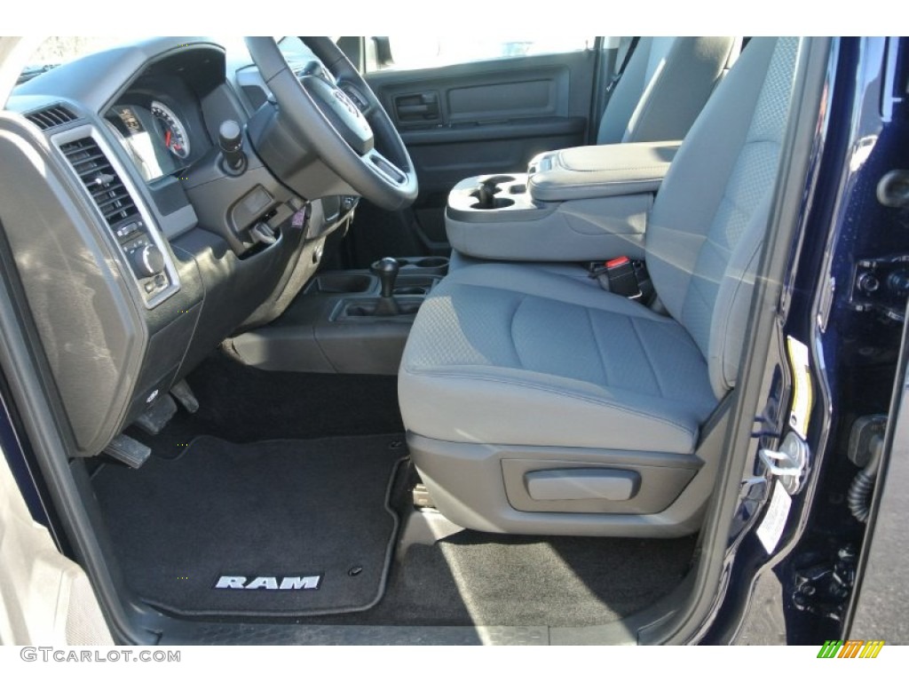 2014 2500 Tradesman Crew Cab 4x4 - True Blue Pearl Coat / Black/Diesel Gray photo #8