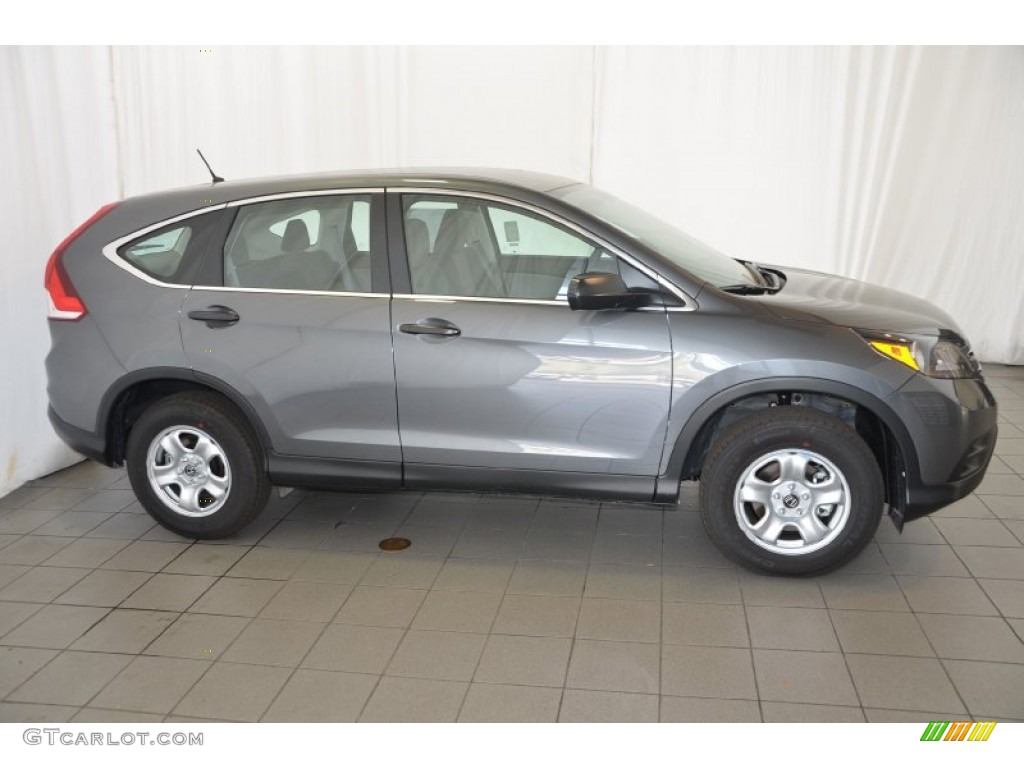 2014 CR-V LX - Polished Metal Metallic / Gray photo #5