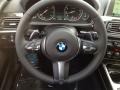 Black 2014 BMW 6 Series 640i Coupe Steering Wheel