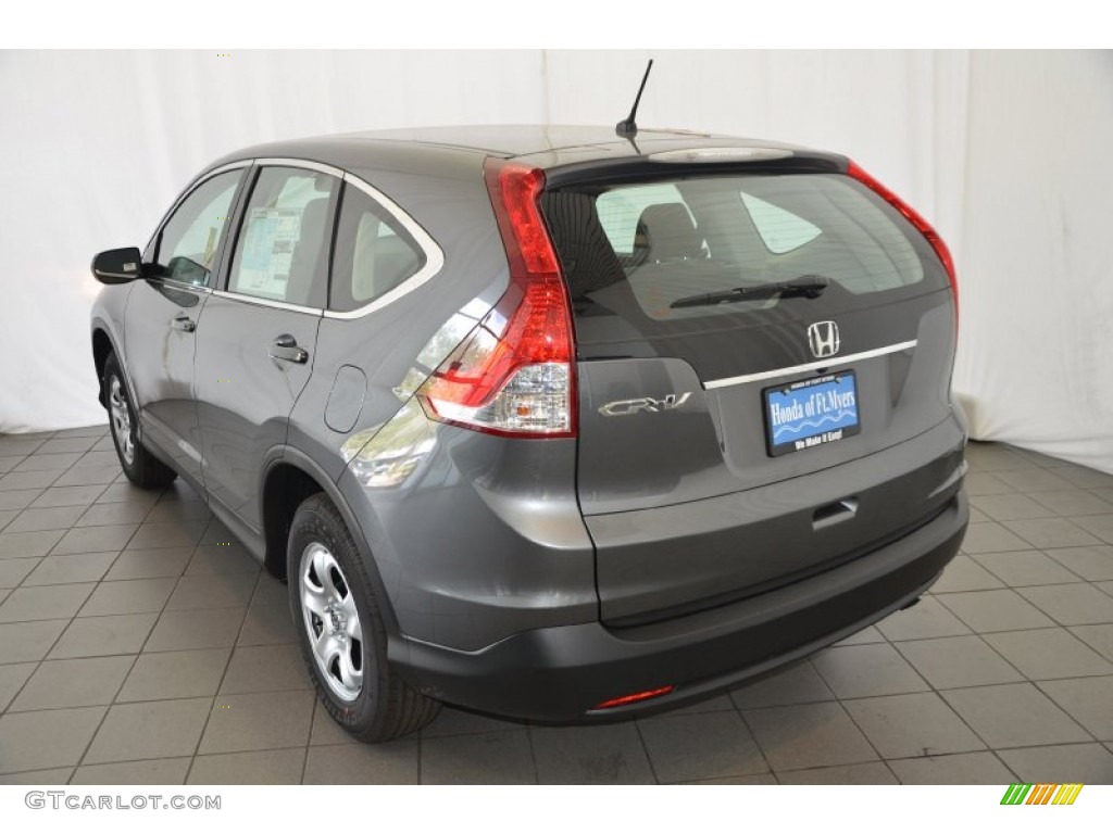 2014 CR-V LX - Polished Metal Metallic / Gray photo #6