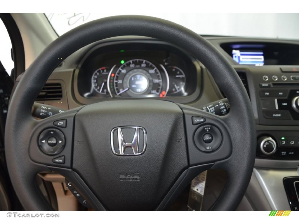 2014 CR-V LX - Polished Metal Metallic / Gray photo #20