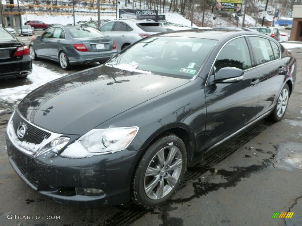 2010 GS 350 AWD - Smokey Granite Mica / Black photo #2