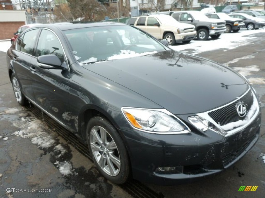 2010 GS 350 AWD - Smokey Granite Mica / Black photo #3